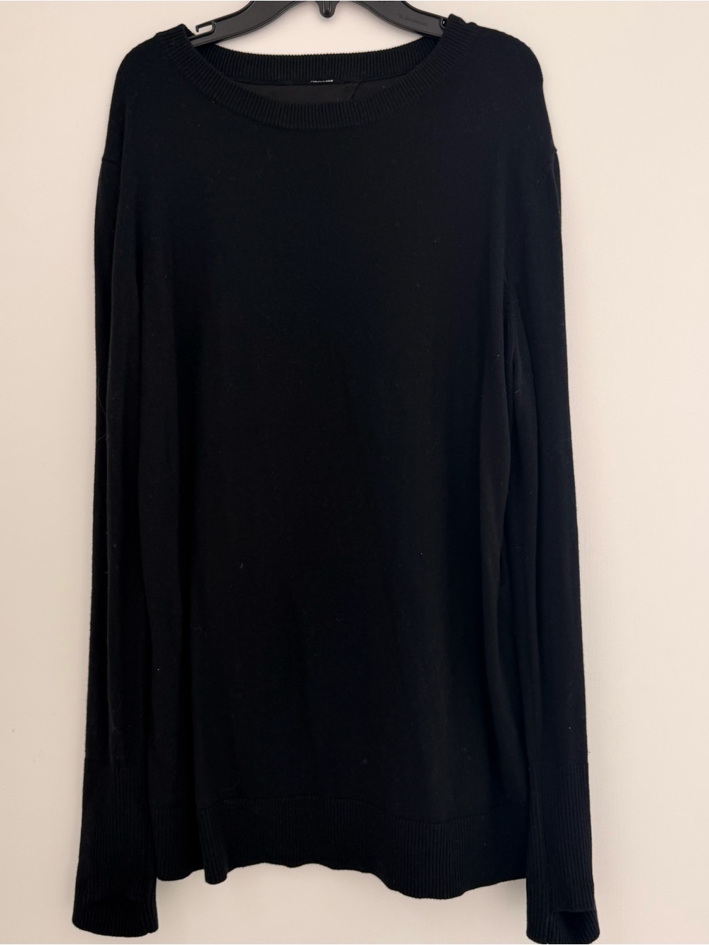 lululemon athletica Black Crewneck Sweater